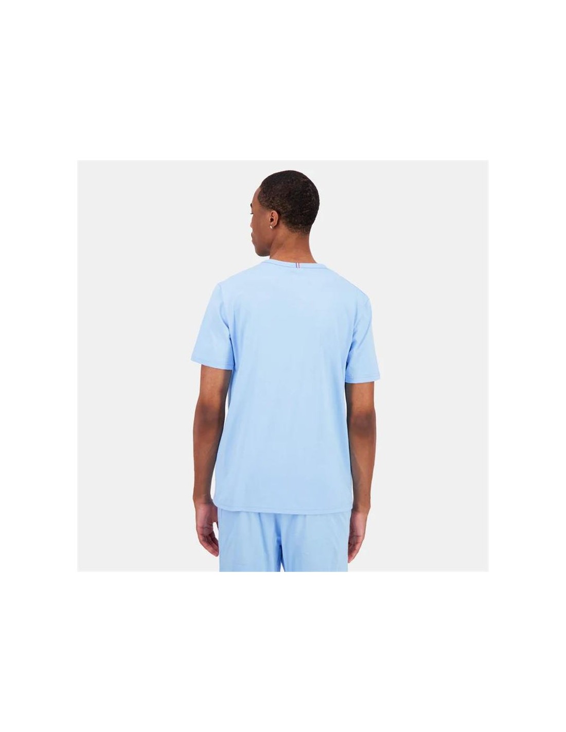 T-shirt Le Coq Sportif Monochrome N3 Short Sleeve Light Blue - XL thumbnail