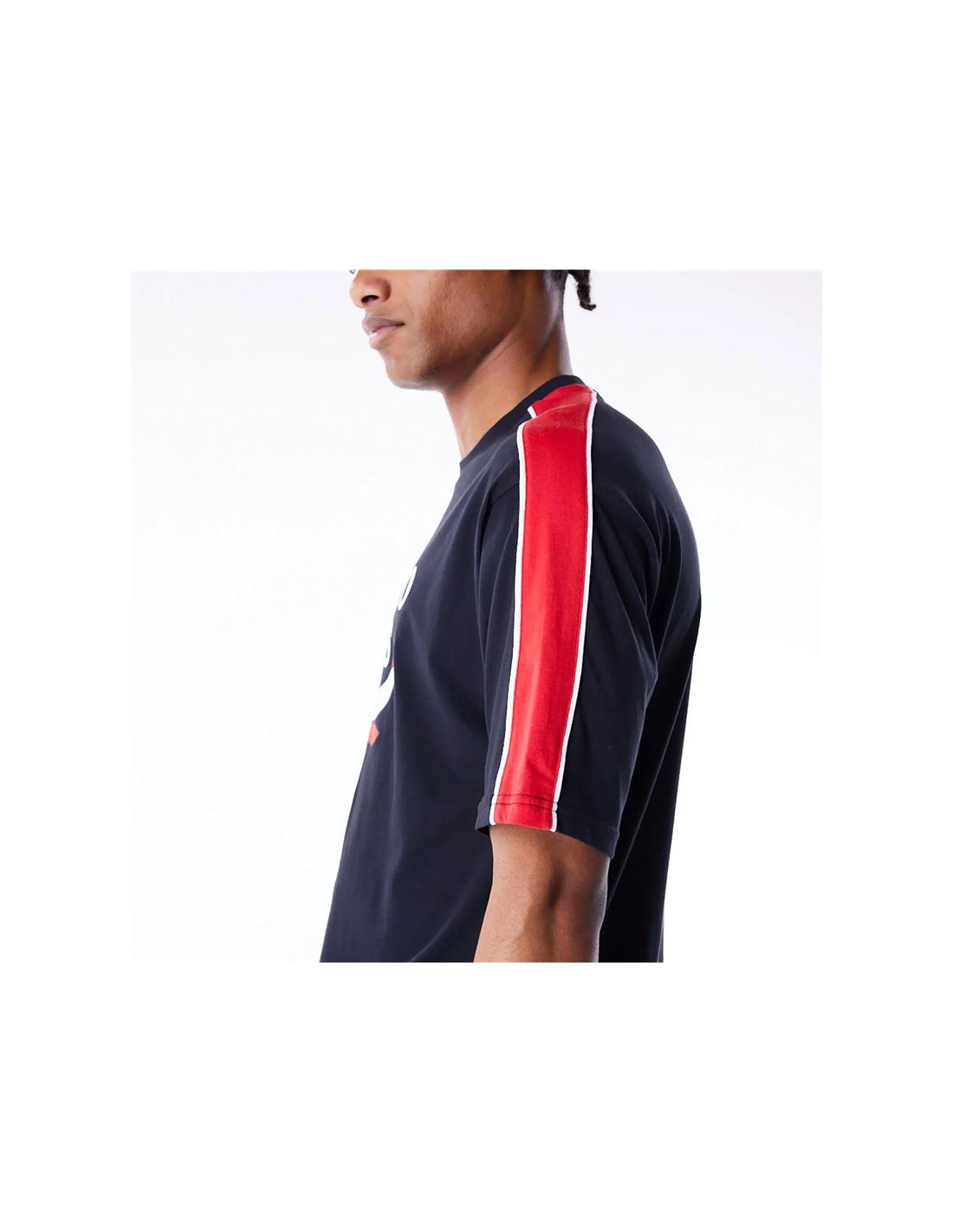 Camiseta New Era Nba Panel Os Chicago Bulls Negro Hombre thumbnail