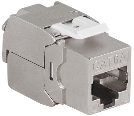 LogiLink Keystone Jack Cat.6A STP EconLine 16.4 Mm 22-26 AWG