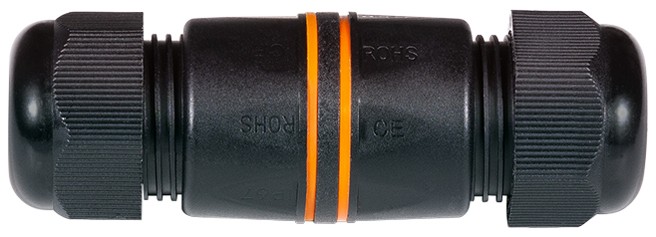 LogiLink Outdoor Cat.6 Inline Coupler. IP67. Short Type. OD 3-8 Mm