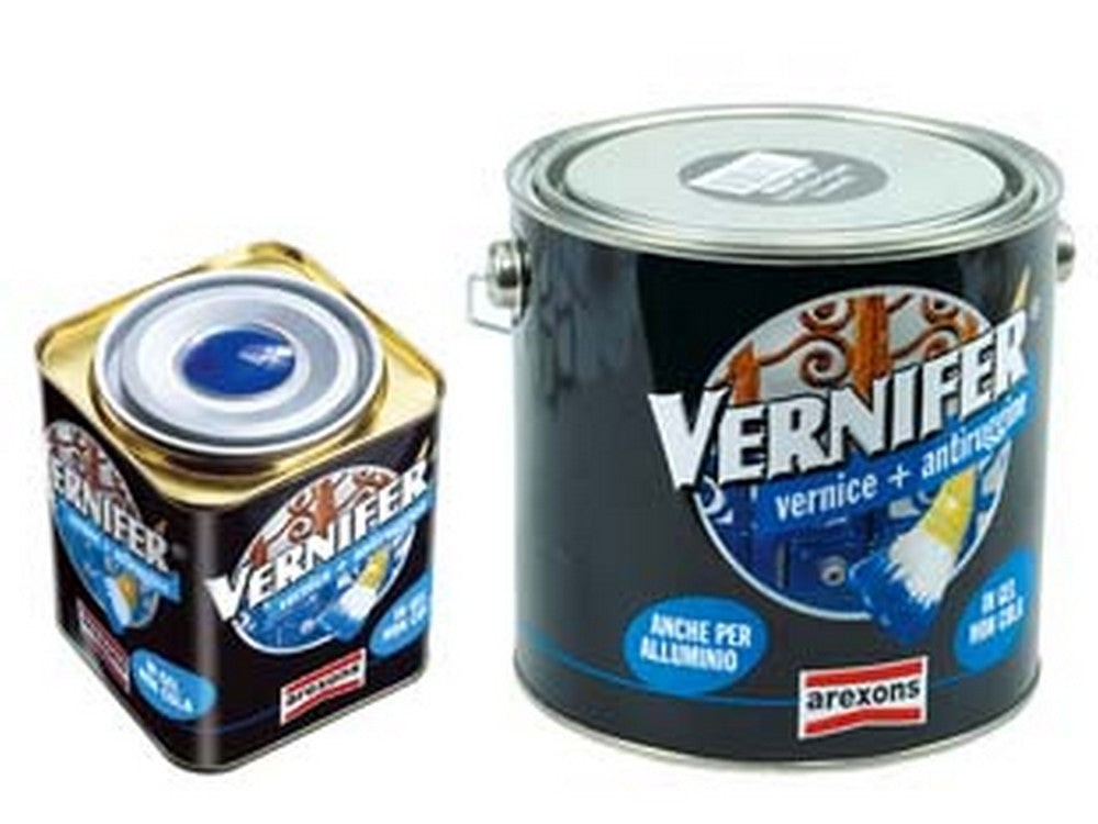 Vernifer Vernice Antiruggine in Gel - Antracite Antichizzato (4888) Ml.750 Fer34517