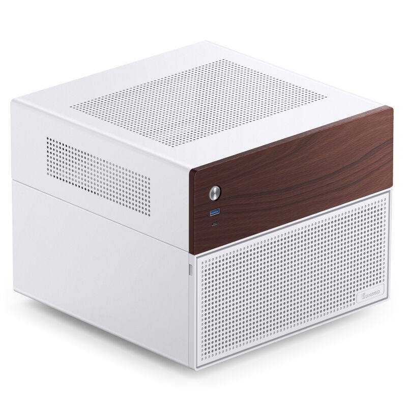 Jonsbo N4  NAS Microtower PC Casing White PC Enclosures