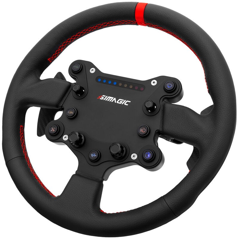 Simagic GTS Lenkrad Mit Hub - Leder, 30 Cm