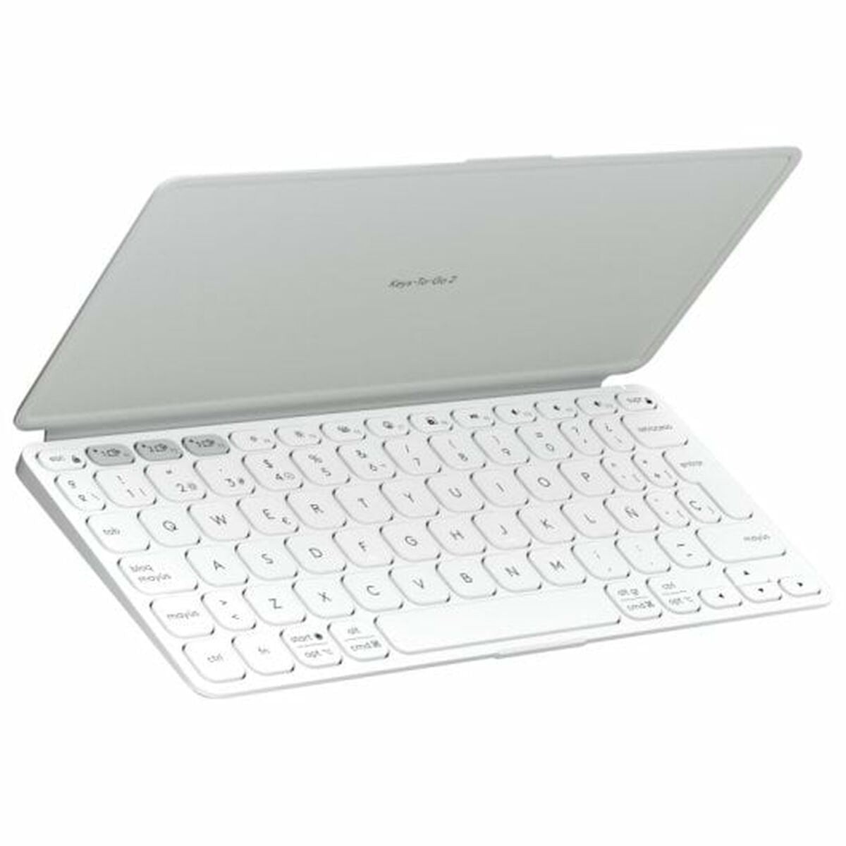 Logitech Keys-to-Go 2 Tablet Keyboard in Pale Gray