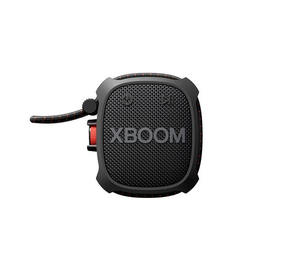 LG XG2T Xboom Go Portable Wireless Speaker with Bluetooth Military Grade - Black