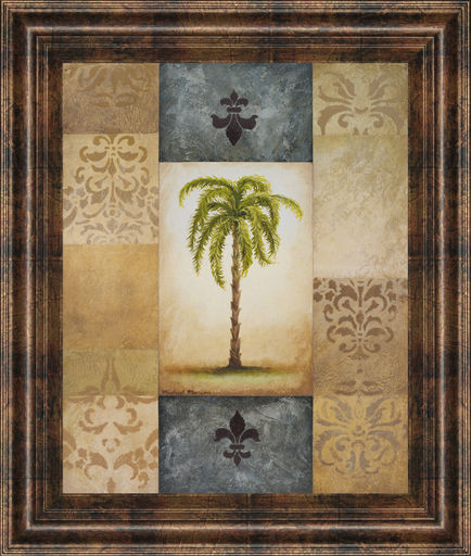 Classy Art Wholesalers Fantasy Palm II by Michael Marcon Framed Painting Print