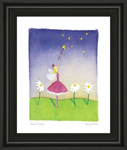 Classy Art Wholesalers Felicity Wishes I by Emma Thomson Framed Painting Print