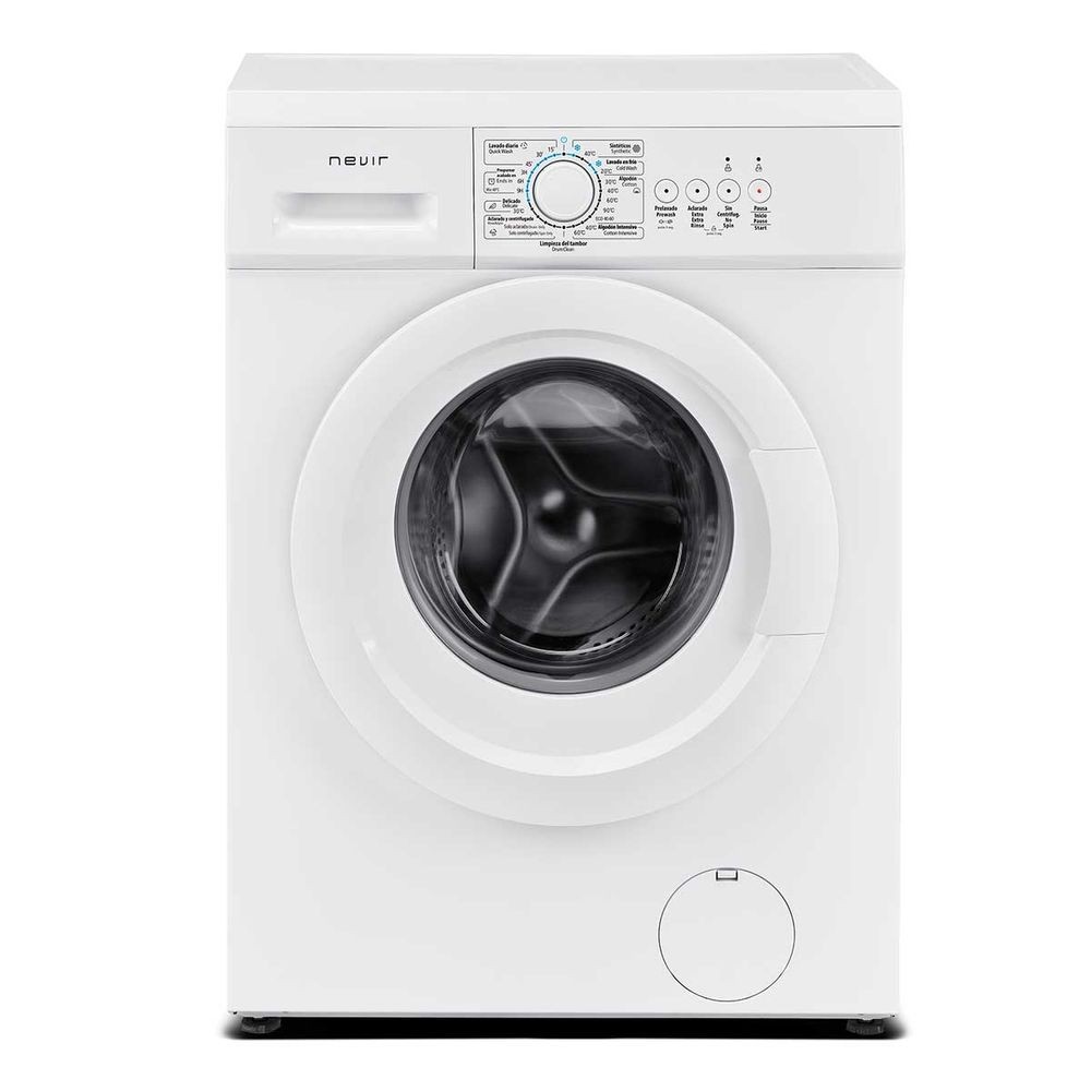 Lavadora Nevir Nvr 4722 7K 1200B 7Kg 1200 RPM 23 Programas D Blanco 85 Cm