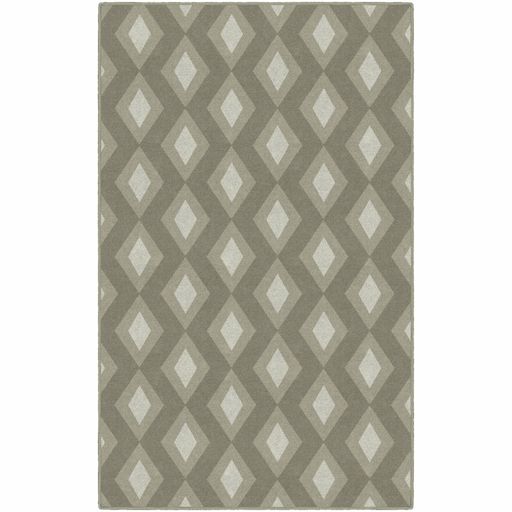 Brumlow Mills Neutral Diamonds, Simple Trellis Area Rug BEIGE - 34 X 5