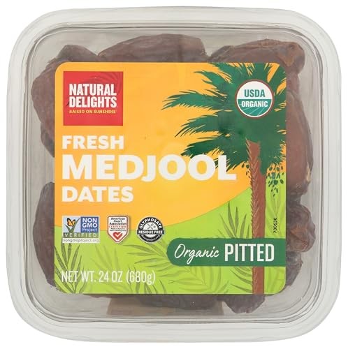 Natural Delights Organic Pitted Medjool Dates 680g
