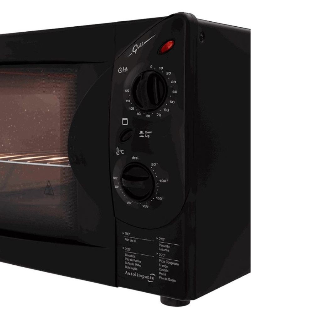 Forno Elétrico Fischer 34312 44L 1775W Com Grill, Timer E Controle Temperatura 110v thumbnail