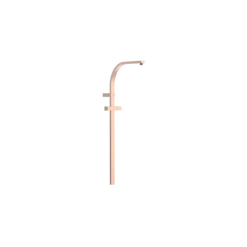 Barre De Douche Adaptable Au Robinet Thermostatique Mural or Rose Mat 24K - Tres 03463506OPM