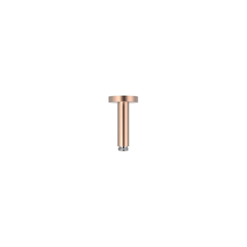 Bras De Plafond Pour Pommeau De Douche or Rose Mat 24K - TRES 13452102OPM
