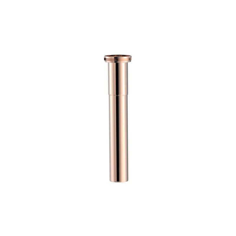 Tres - Rallonge Pour Siphon Télescopique Type Bouteille or Rose 24K 913463320OP