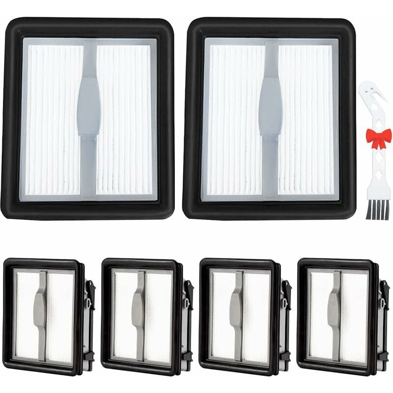 Accessoires Filtre Pour Bissell CrossWave 2554/2765 Z/2767Z Aspirateur Sans Fil, PièCES De Rechange 6 Filtre Hepa Avec Brosse De Nettoyage