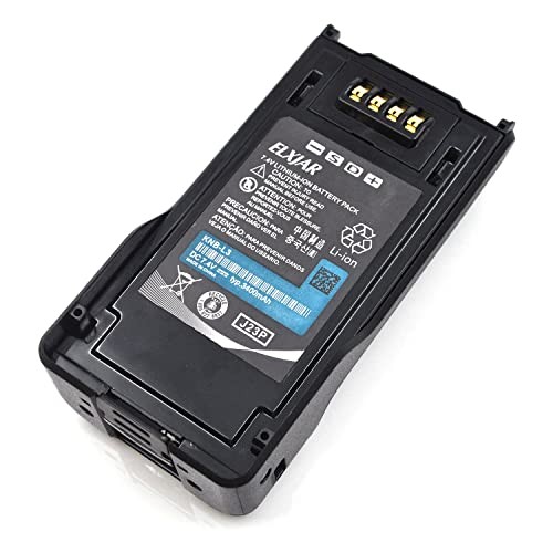 ROWSHEP (2-Pack) 7.4V 3400mAh KNB-L3 Li-ion Battery Replacement for Kenwood TK-5230 TK-5330 TK-5430 NX-5000 NX-5200 NX-5300 NX-5400 VP5230 VP5330 Pota thumbnail