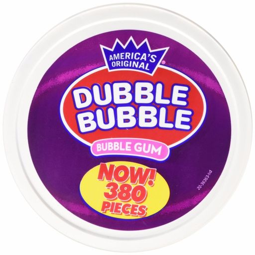 Dubble Bubble - Assorted Flavors Tub (380 Count) 380 Count