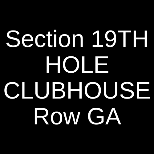 2 Tickets 3M Open (Time: TBD) - Friday 7/5/19 TPC Twin Cities Minneapolis, MN
