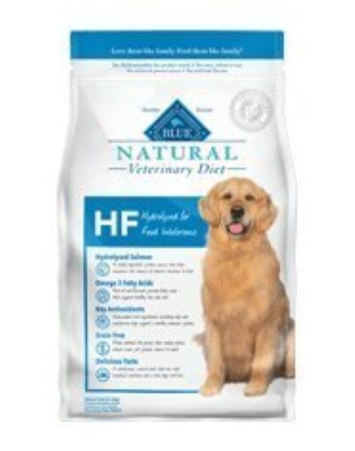 Blue Natural Veterinary Diet HF Hydrolyzed for Food Intolerance Dry Dog Food 6 L