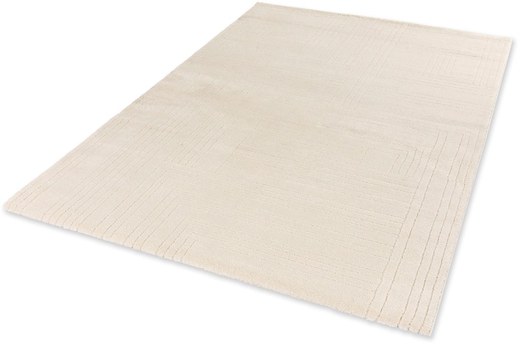 SCHÖNER WOHNEN-Kollektion Teppich »Pure 6317-242«, Rechteckig, 22 Mm Höhe, Kurzflor, Hoch Tief Struktur, Wohnzimmer, Schöner Wohnen Kollektion