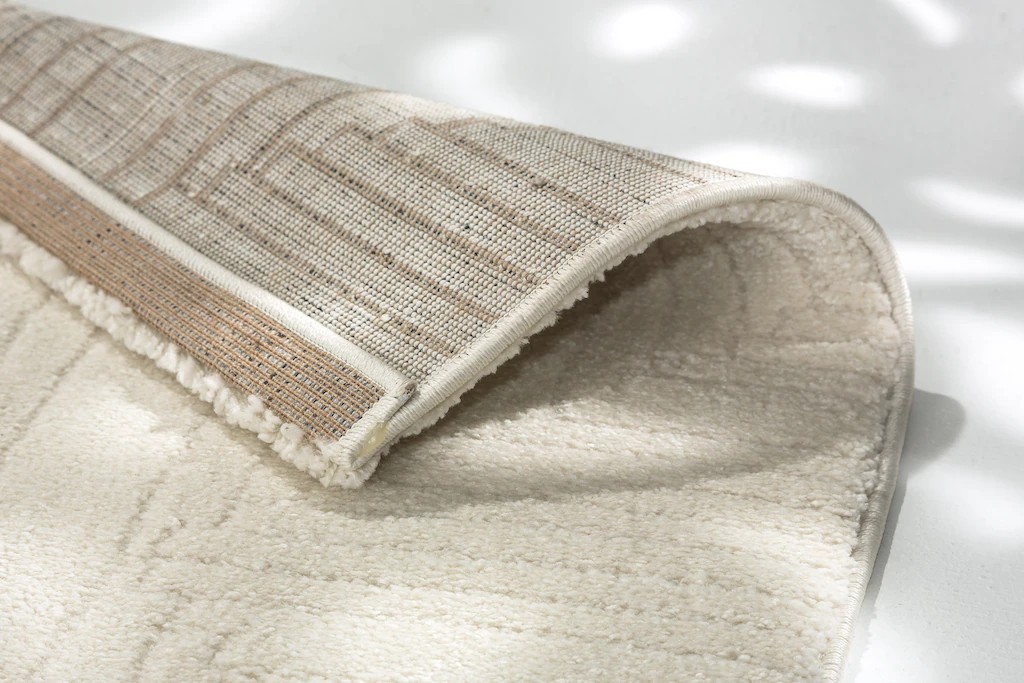 SCHÖNER WOHNEN-Kollektion Teppich »Pure 6317-243«, Rechteckig, 22 Mm Höhe, Kurzflor, Hoch Tief Struktur, Wohnzimmer, Schöner Wohnen Kollektion thumbnail