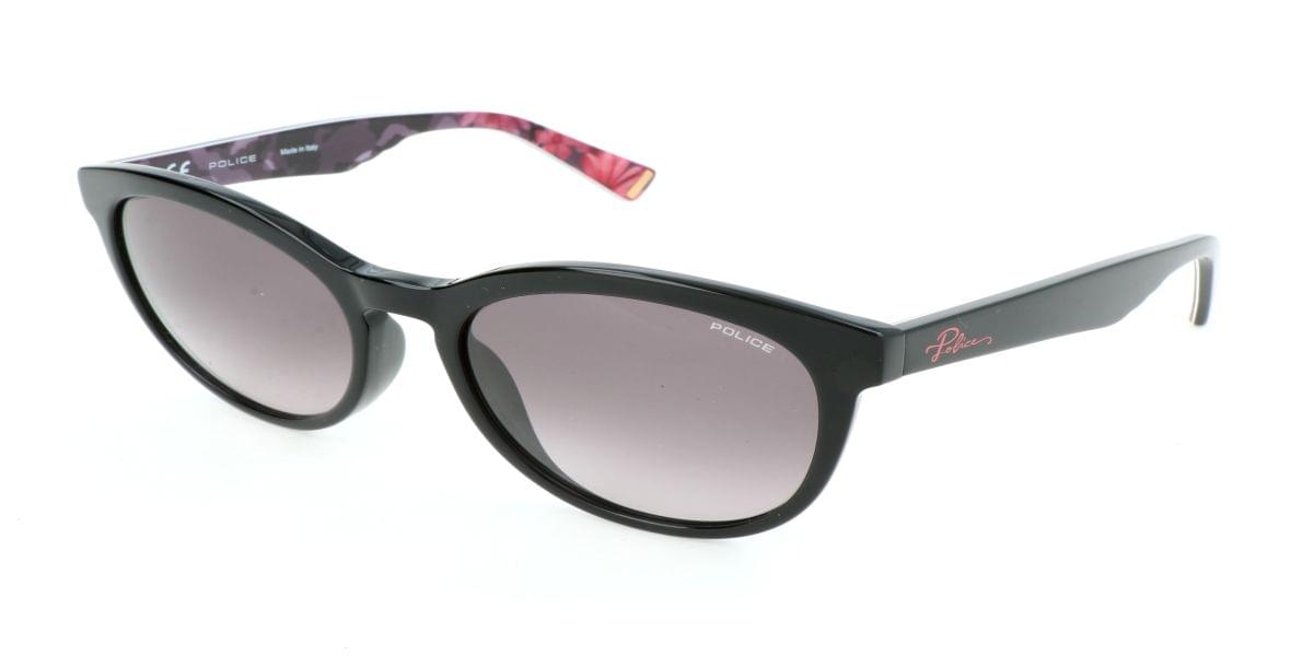 Police SPL409M 0700 Black  Women/Men  Sunglasses