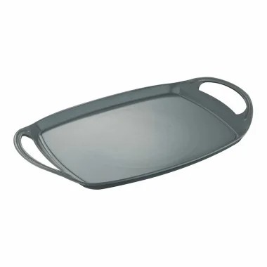 Barbecue San Ignacio Earth Grau SG-6755 Graues Aluminium 36,9 X 24,6 Cm Mit Griffen | Plusshop