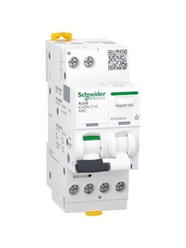 Schneider Electric Spark Detector/arc Monitor MCB+AFD 1PN C10A 6kA IC40N ARC