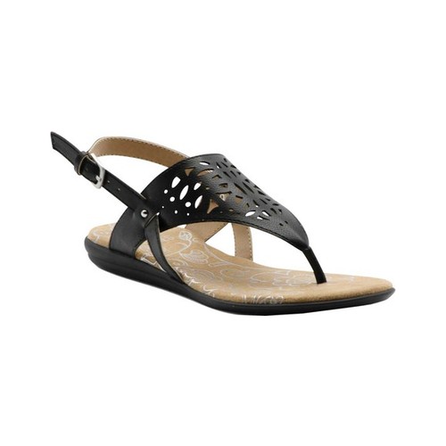 Mootsies Tootsies Women's Cinda Laser Cut Out Thong Sandal Women's Shoes