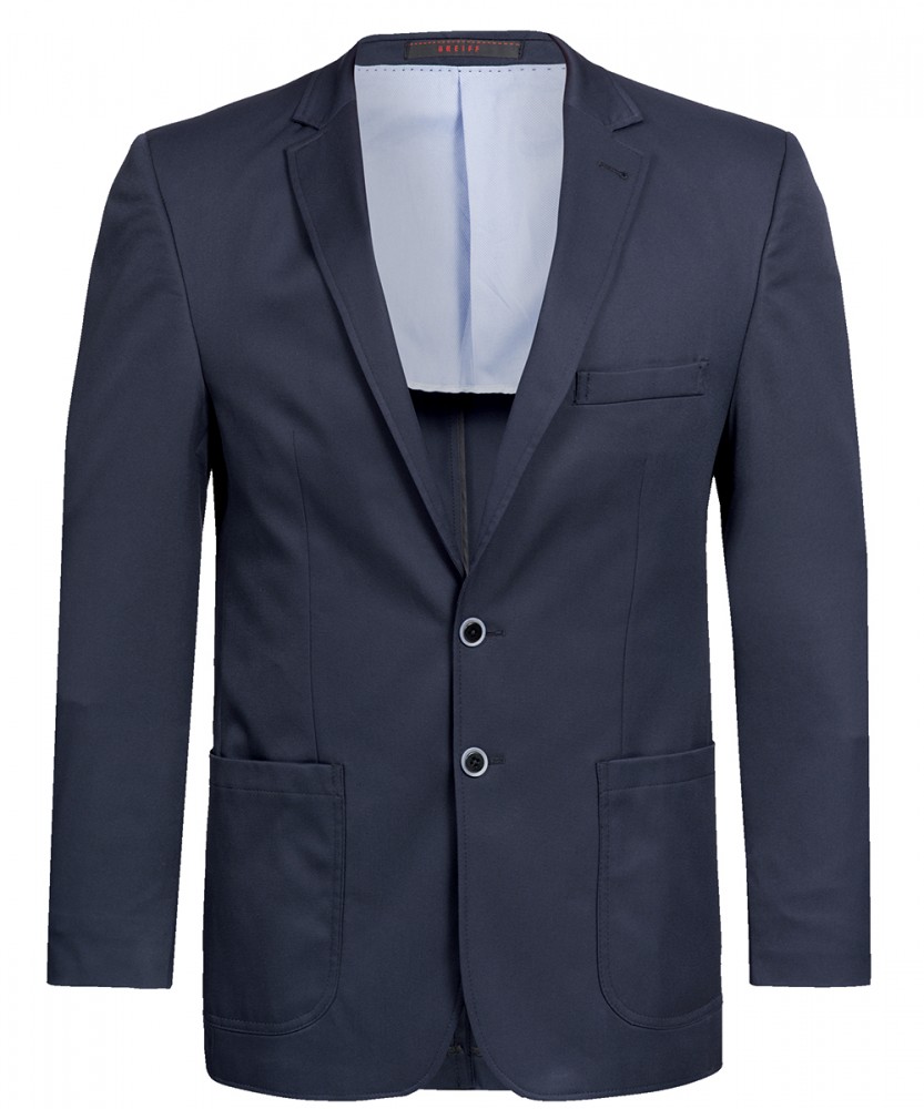 Greiff Corporate Wear Casual Herren Sakko Regular Fit Marine Modell 1128