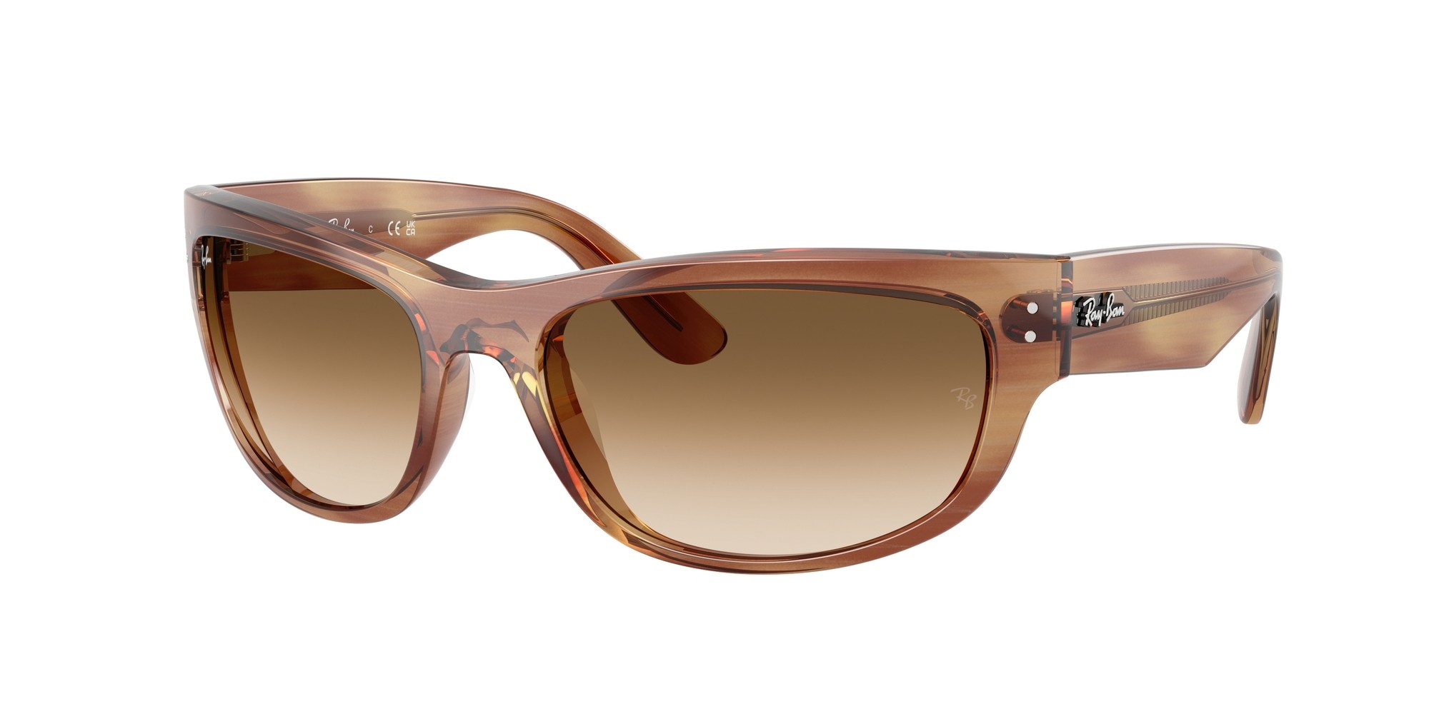 Sunglasses Ray-Ban RB 2289 140351 Mega Balorama Striped Brown Cl