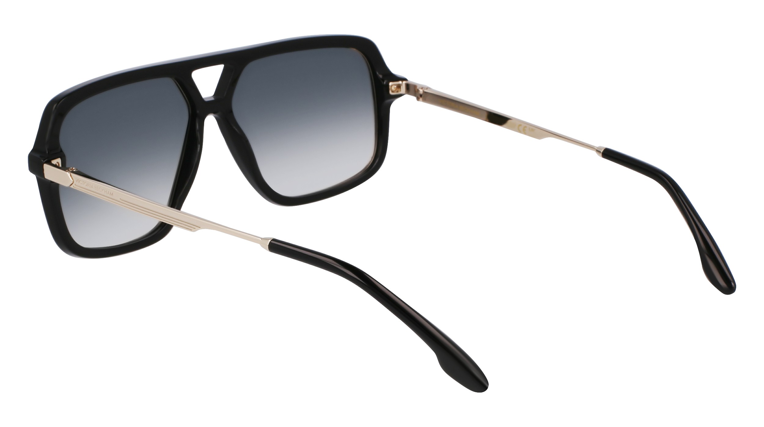 Victoria Beckham Woman VB246S 001 Sunglasses Acetate Black  Squared Normal thumbnail