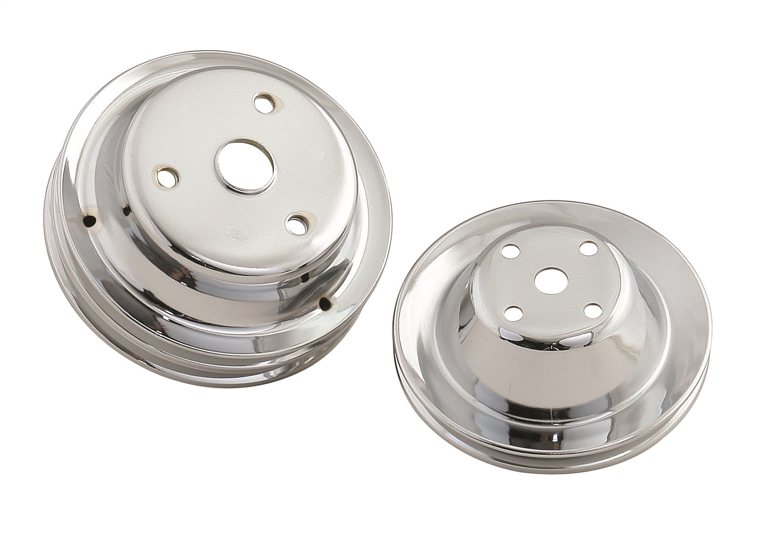 Mr. Gasket Co. 4962 MRG4962 CHR PULLEY SET SBC