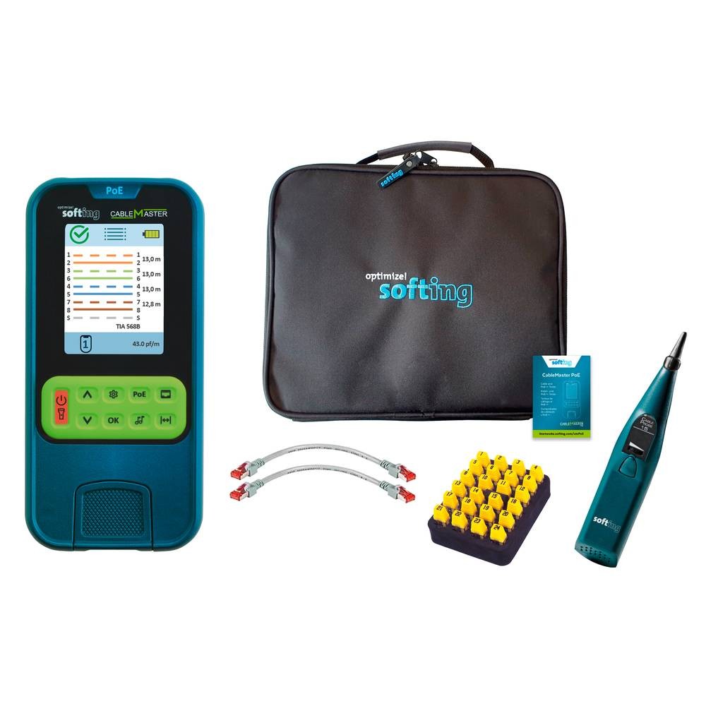 Softing 226115 Cable Meter Networks Tester PoE+ 3.5