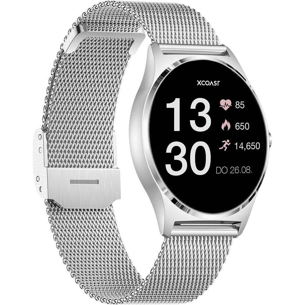 XCOAST JOLI XC PRO Smartwatch 45 Mm Topas Silver