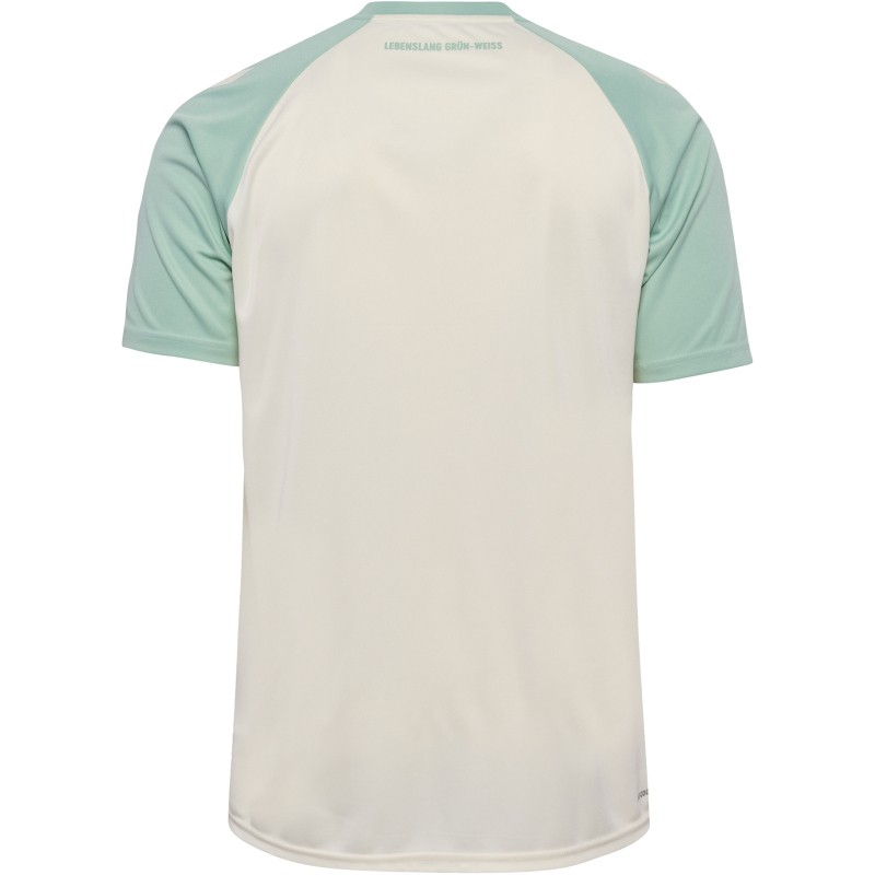 Hummel SV Werder Bremen Auswärtstrikot 2024/25 9335 - Marshmellow/silt Green XS