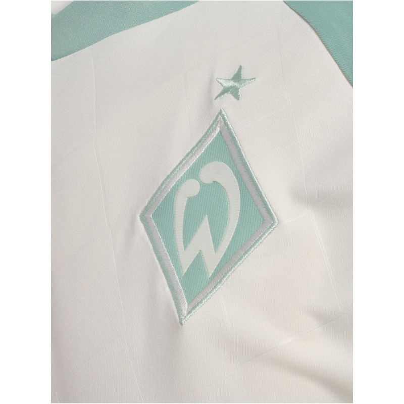 Hummel SV Werder Bremen Auswärtstrikot 2024/25 9335 - Marshmellow/silt Green XS thumbnail