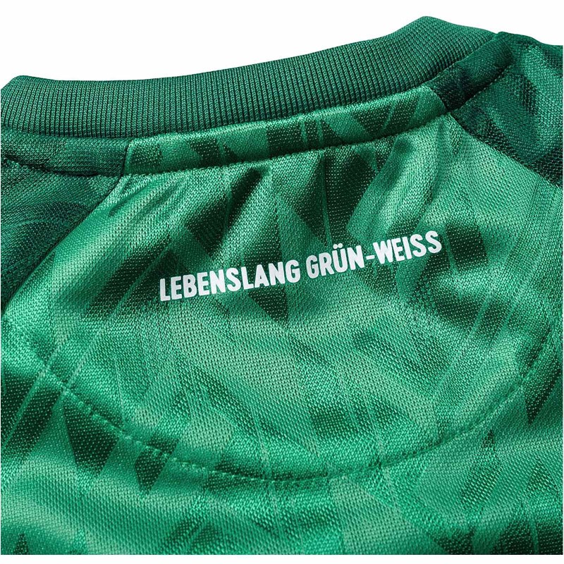 Hummel SV Werder Bremen Mini-Kit Heimtrikot 2024/25 Kinder 6249 - Bosphorous 80
