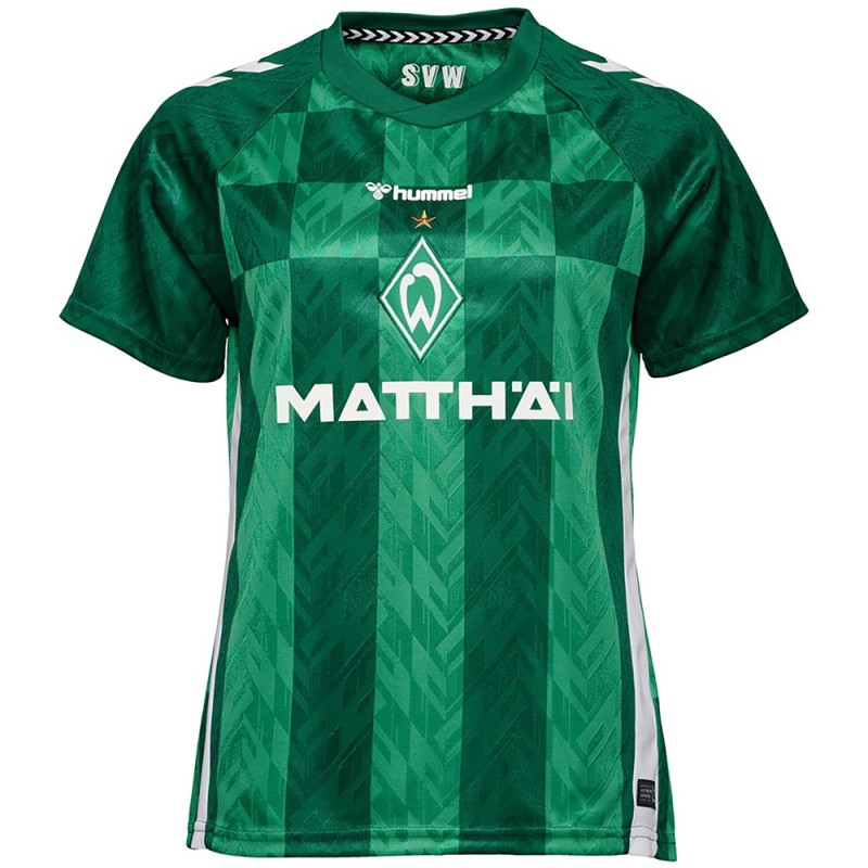 Hummel SV Werder Bremen Heimtrikot 2024/25 Damen 6249 - Bosphorous XXL
