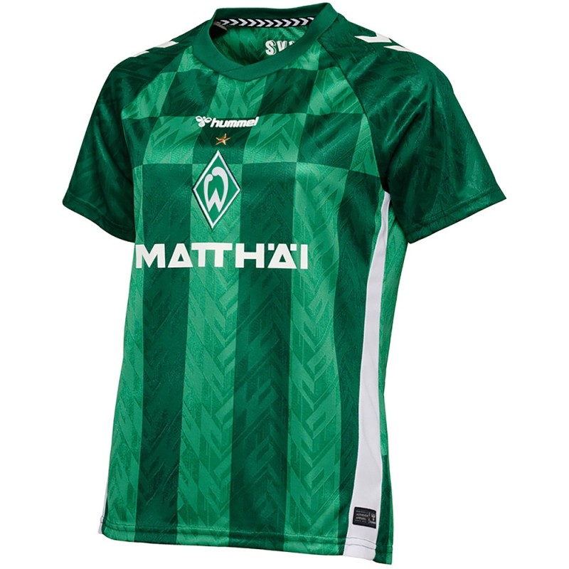Hummel SV Werder Bremen Heimtrikot 2024/25 Damen 6249 - Bosphorous S