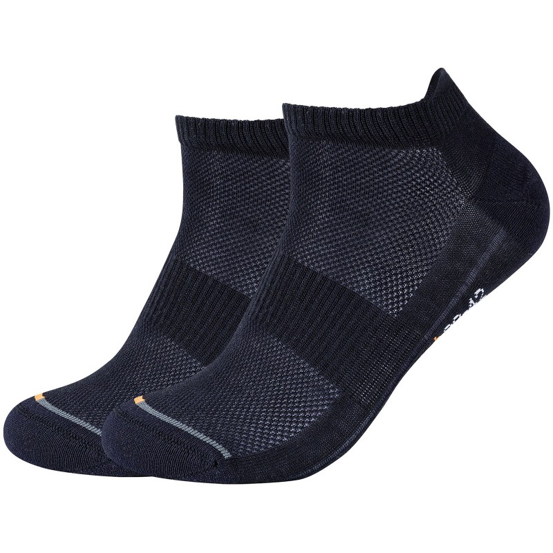 2er Pack Camano Sport Multifunktions-Sneakersocken 5999 - Navy 43-46