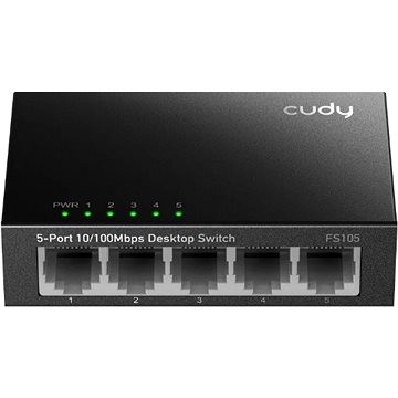 CUDY 5-Port 10/100 Mbit/s Unmanaged Switch