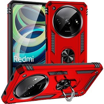 Lenuo Armor Hülle Für Das Xiaomi Redmi A3, Rot