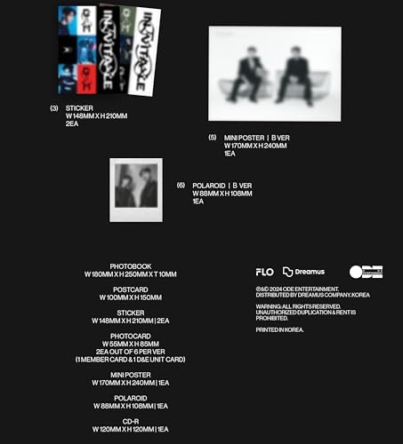 Super Junior-D&E - Inevitable - Random Cover - Incl. Photobook, 2 Postcards, 2 Stickers, Photocard, - COMPACT DISCS [CD] thumbnail
