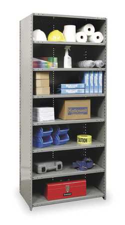 HALLOWELL 4723-18HG Metal Shelving Unit, 18