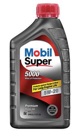 Mobil Super 5W-20, Engine Oil, 1 Qt