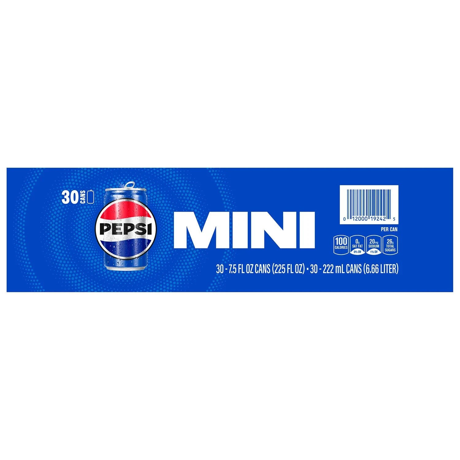 Pepsi Cola Mini Can 7.5 Fl. Oz., 30 Pk. thumbnail