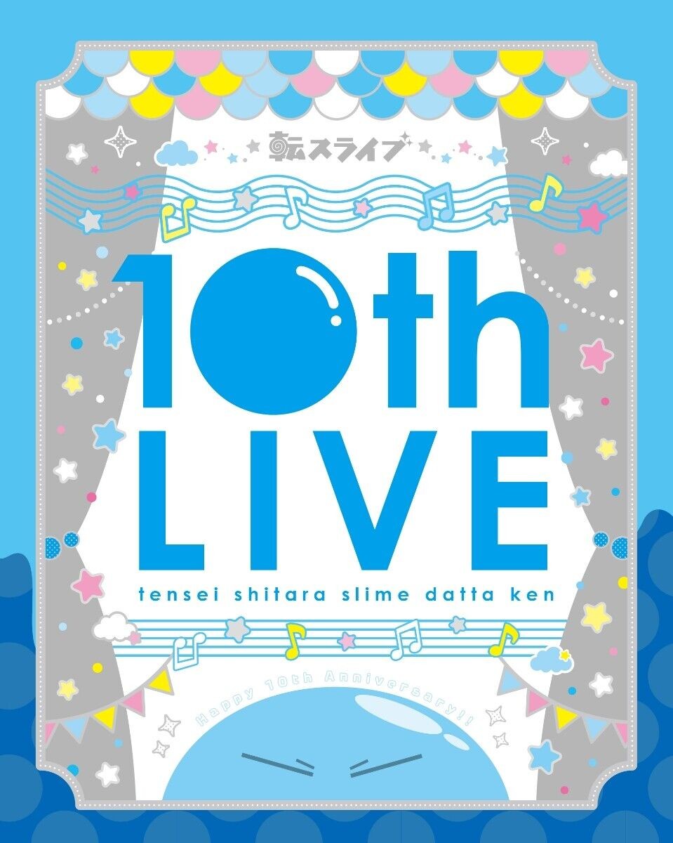 Tensei Shitara Slime Datta Ken TenSura 10th Live LImited Edition Blu-ray Japan