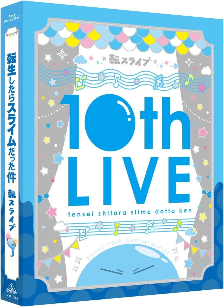 Tensei Shitara Slime Datta Ken TenSura 10th Live LImited Edition Blu-ray Japan thumbnail