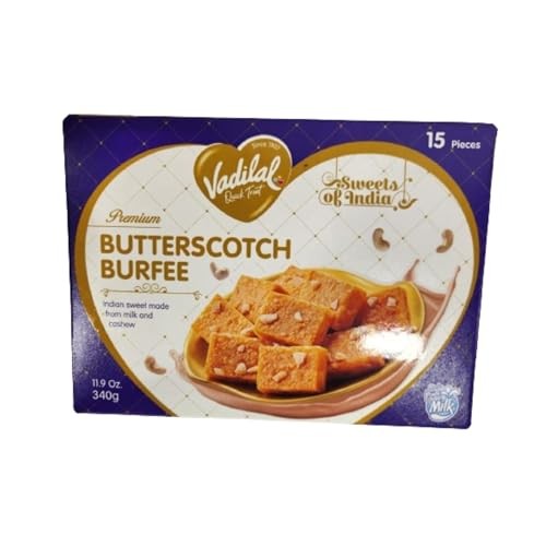 Vadilal Butterscotch Burfee, 340gm